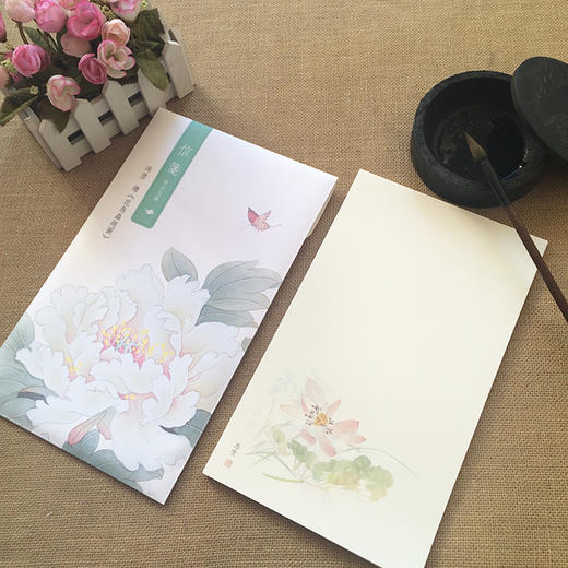 馮倩 繪《花鳥蟲趣圖》信箋 商品图1