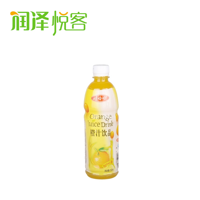 娃哈哈橙汁500ml 整箱15*500ml