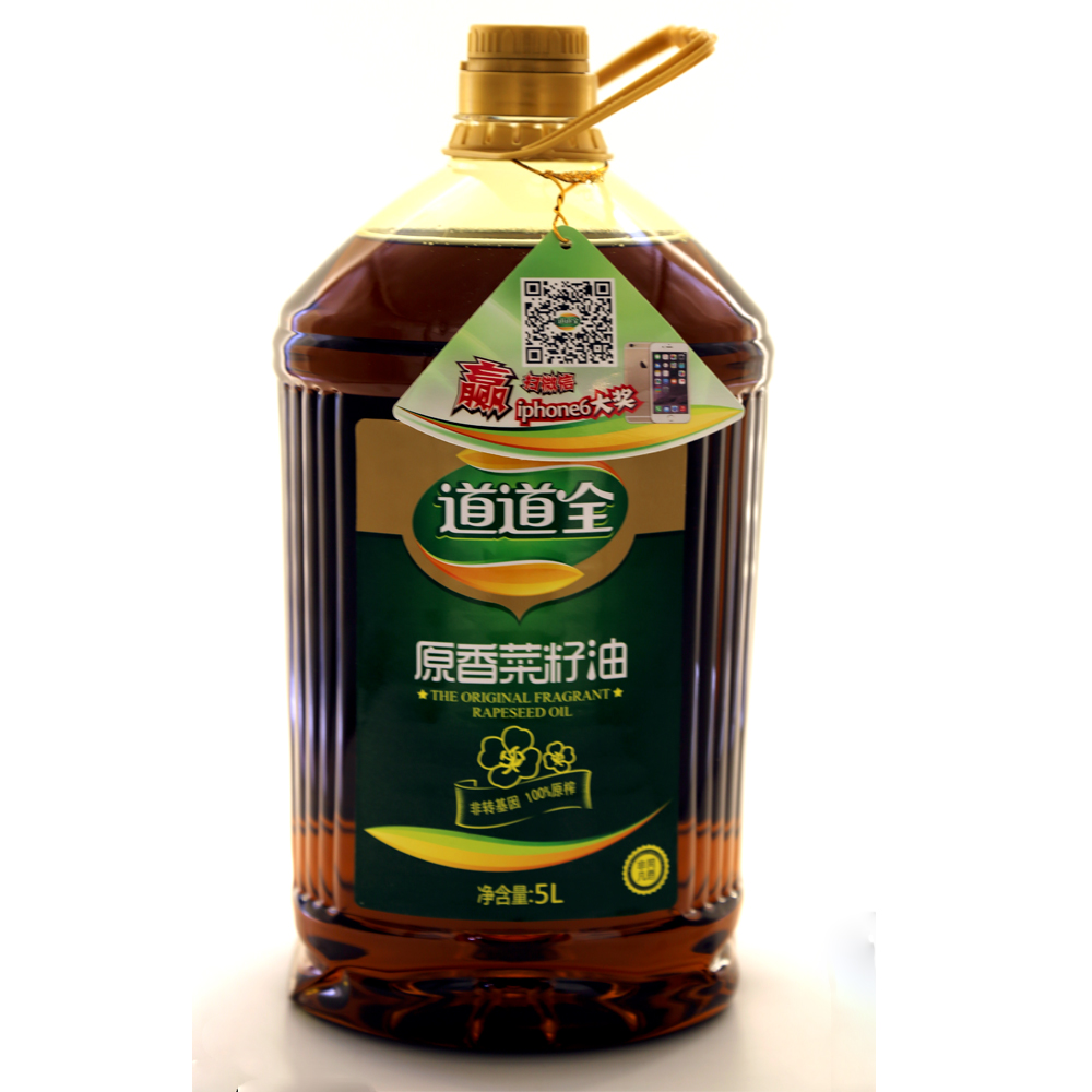 道道全原香菜籽油5l