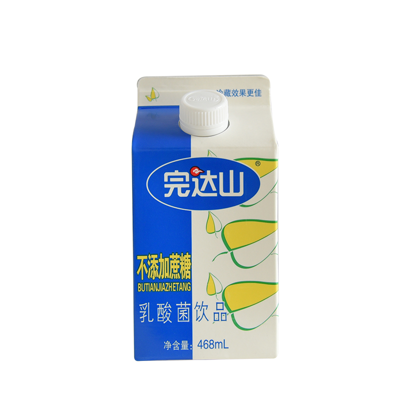 完达山不添加蔗糖乳酸菌饮品428g*12盒