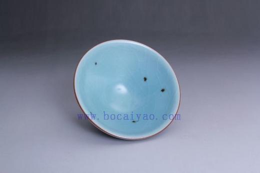柏采汝窑 BR-127DX 铁斑斗笠杯 商品图1