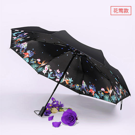 REMAX/睿量RT-U3晴雨两用伞 便携雨伞一键开收伸缩折叠防紫外线伞 商品图1