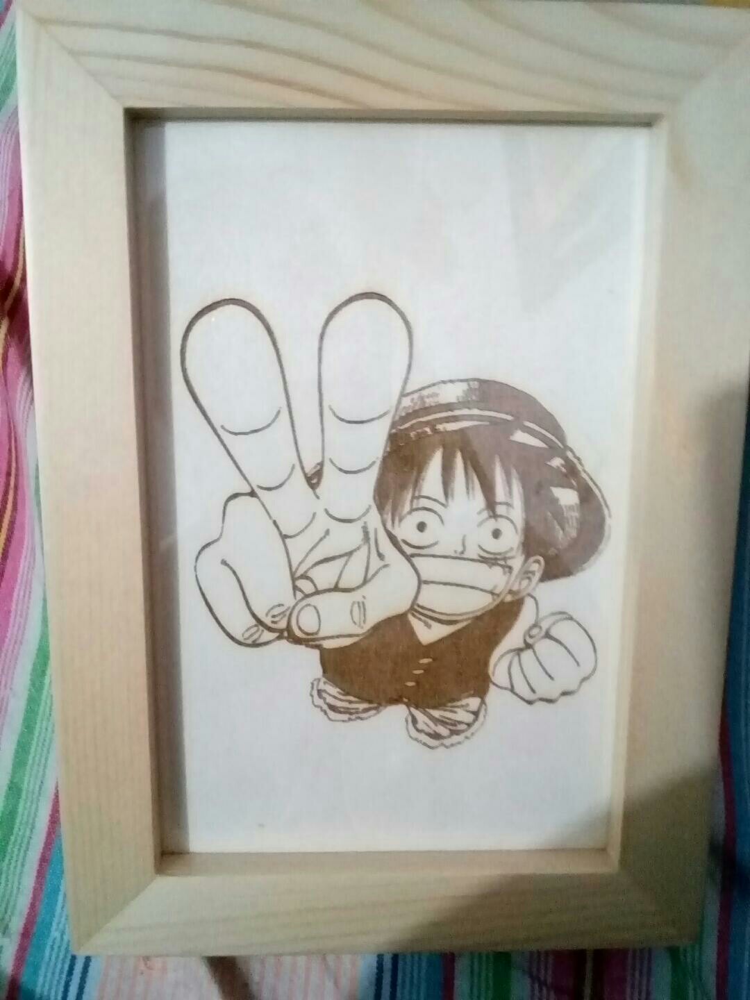 木板刻画