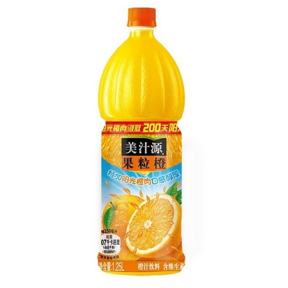 【和生活】美汁源果粒橙1.25l