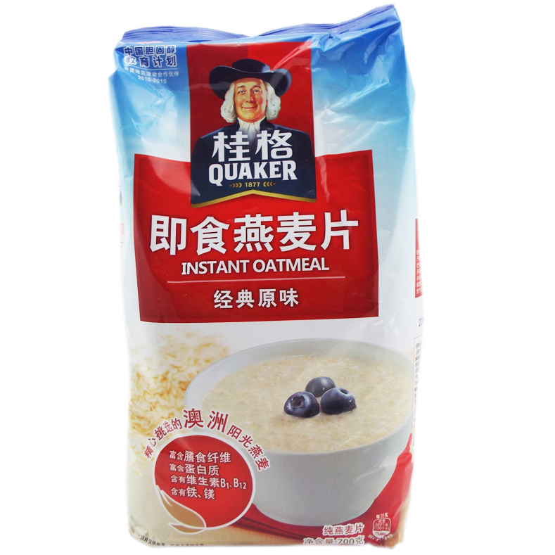 桂格原味即食燕麦片700g