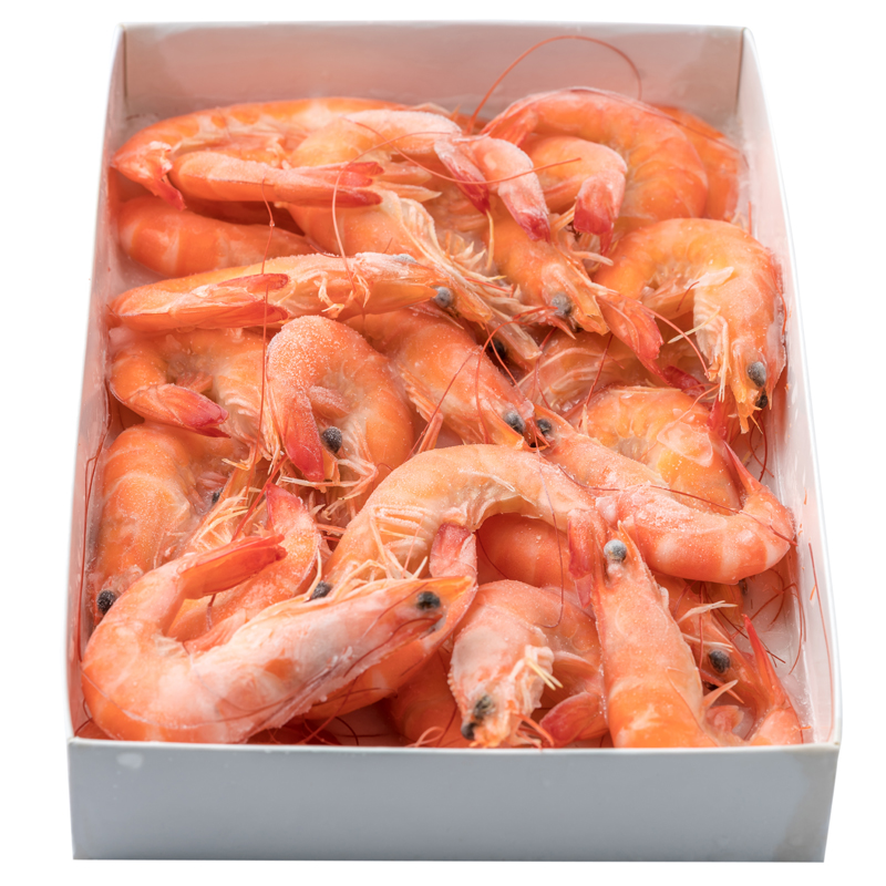 带头熟冻南美白虾 800g/盒(解冻即食)
