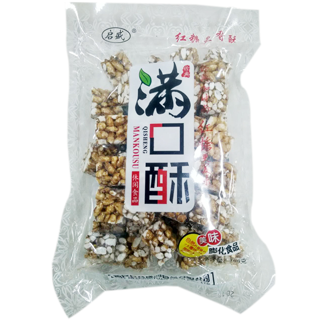 启盛满口酥 168g(c.休闲食品·膨化类)