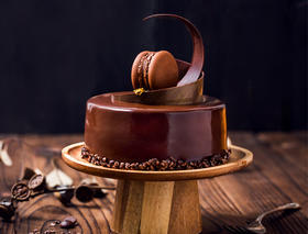 茉莉花巧克力慕斯Jasmine Tea Chocolate Mousse