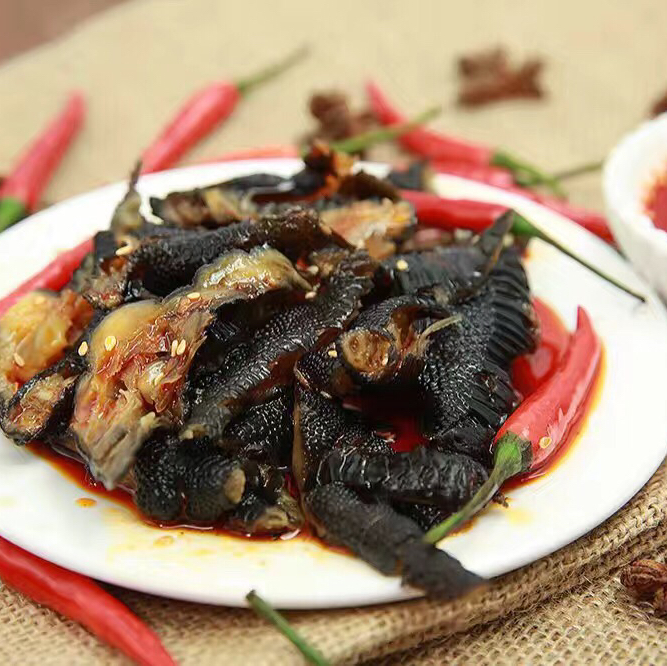 红油乌鸡脚