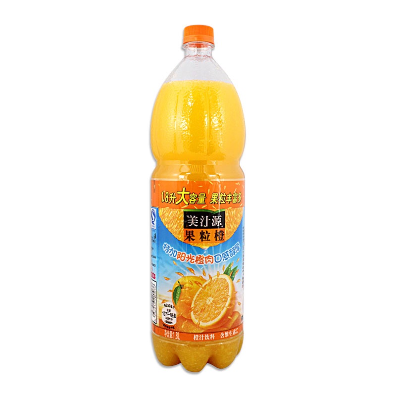 美汁源果粒橙1.8l