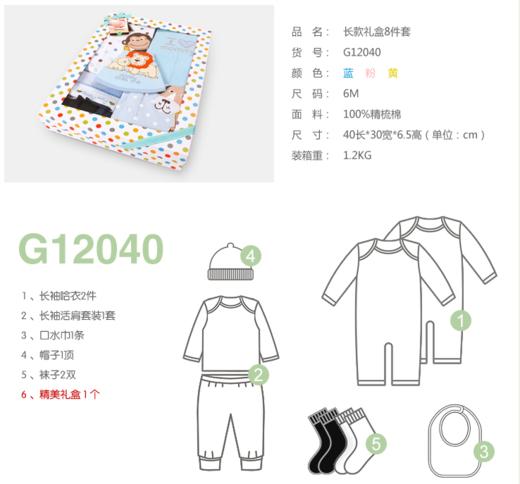 卡特小套件 自由组合搭配套装 都是实用的宝贝 自用 送人都划算 婴幼童新生儿礼盒 男孩女孩初生礼品 新生儿送礼礼物 爬服 商品图3
