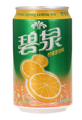 345ml碧泉柠檬茶1*24