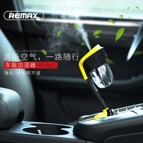 Remax车载加湿器汽车车充USB充电迷你加湿喷雾器空气净化