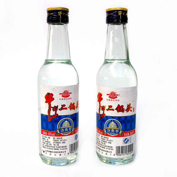 牛栏山二锅头净爽型43°白酒 265ml