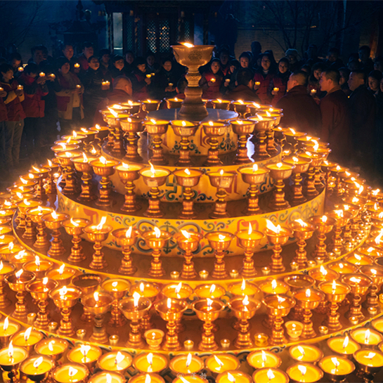 2016宗喀巴大师圆寂日暨燃灯节供灯祈福共修