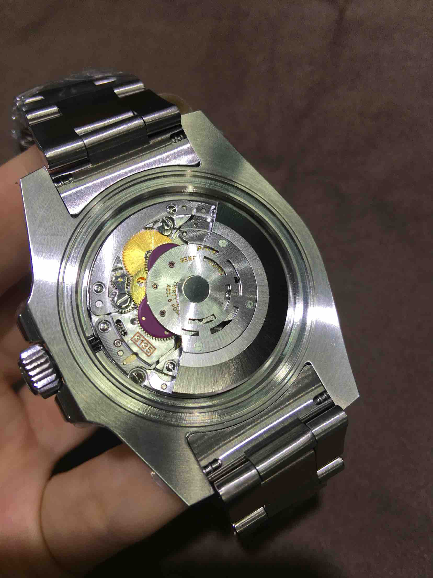 绿水鬼 黑水鬼 3135原版机芯防水300米顶级腕表