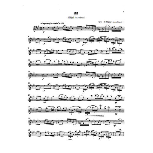 【正版现货】76首长笛进阶练习曲 2 商品图5