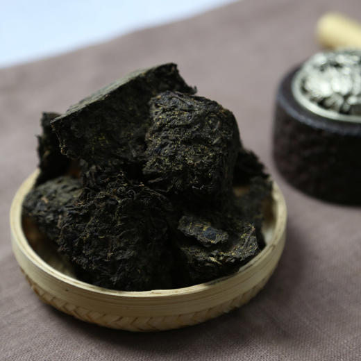 陕西黑茶 秦御蛹虫草金花茯茶 手筑茯砖茶 茯茶茶叶460g礼盒装送礼包邮 商品图3