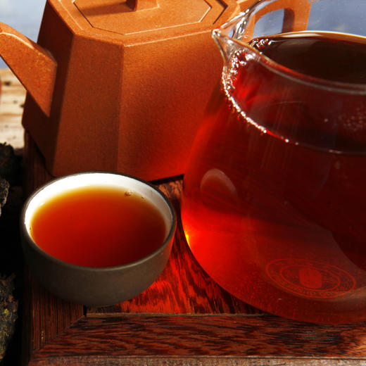 秦御蛹虫草茯茶1368贡品铁盒 商品图2