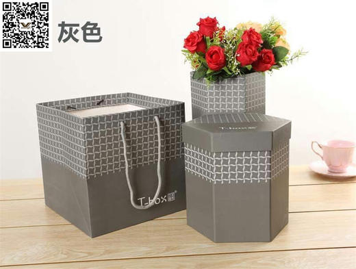 六角抱抱桶（套二;大：21.5*25CM,小：18*19CM）;不包邮 商品图4