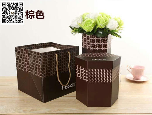 六角抱抱桶（套二;大：21.5*25CM,小：18*19CM）;不包邮 商品图6