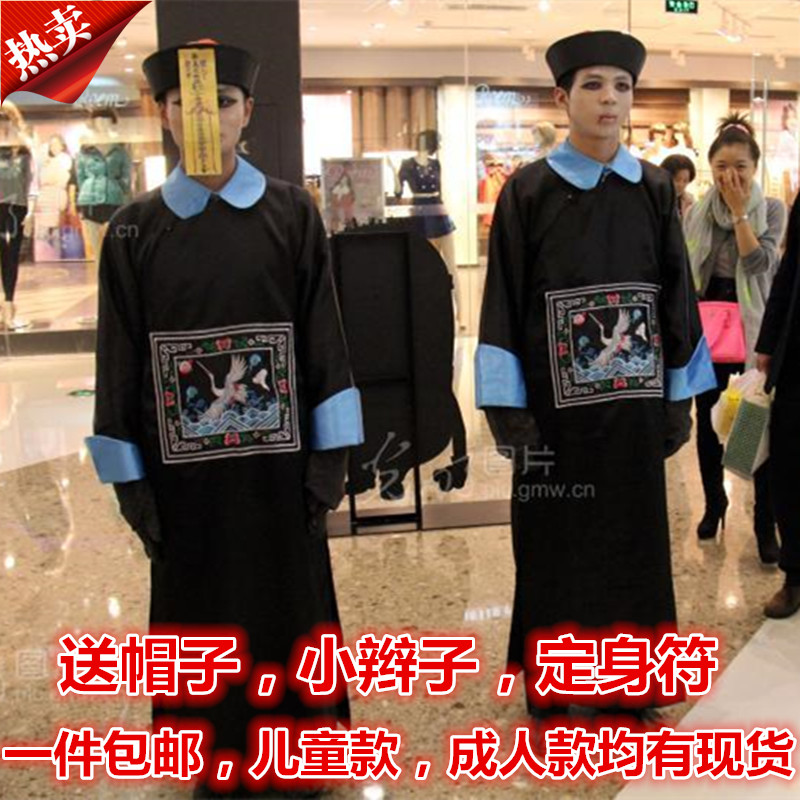 白无常均码送帽子舌头,道士送帽子留言身高,黑色僵尸送帽子送定身符