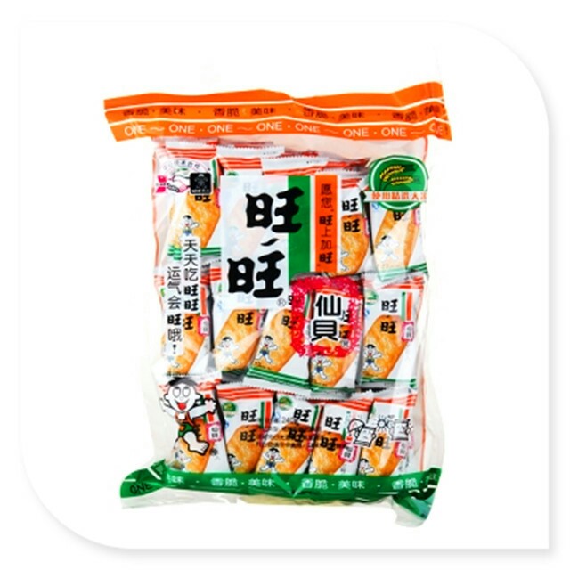 旺旺仙贝三枚240克