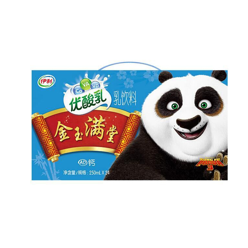 优酸乳AD钙250ml*24盒