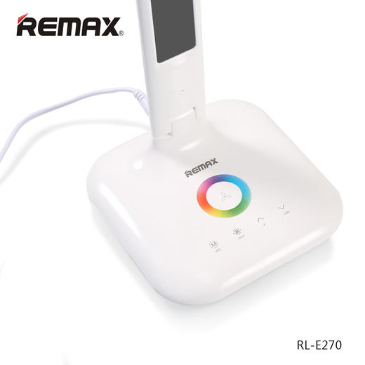 Remax E270LED折叠护眼日历台灯USB护眼灯触摸液晶显示儿童台灯 商品图2