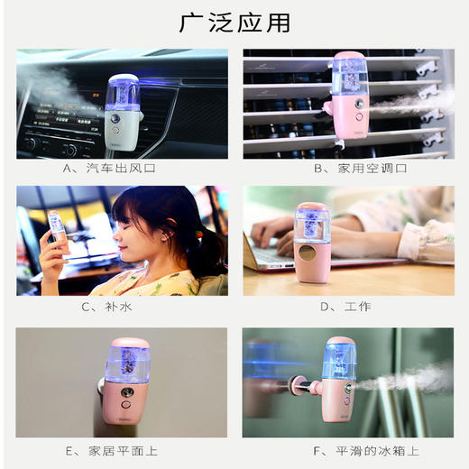 Remax车载空气净化器迷你家用车内香水加湿器负离子除异味除甲醛 商品图1