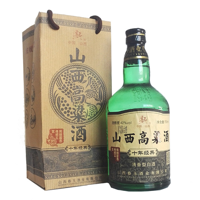 山西高粱酒 十年经典 42° 700ml*6