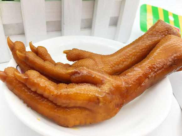 好味屋香辣味珍卤鸡爪30g一只(全场满一元起送.1小时内送达)