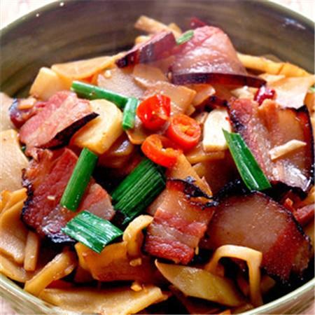 四川达州宣汉 百里峡老腊肉（500g，省内包邮） 商品图3