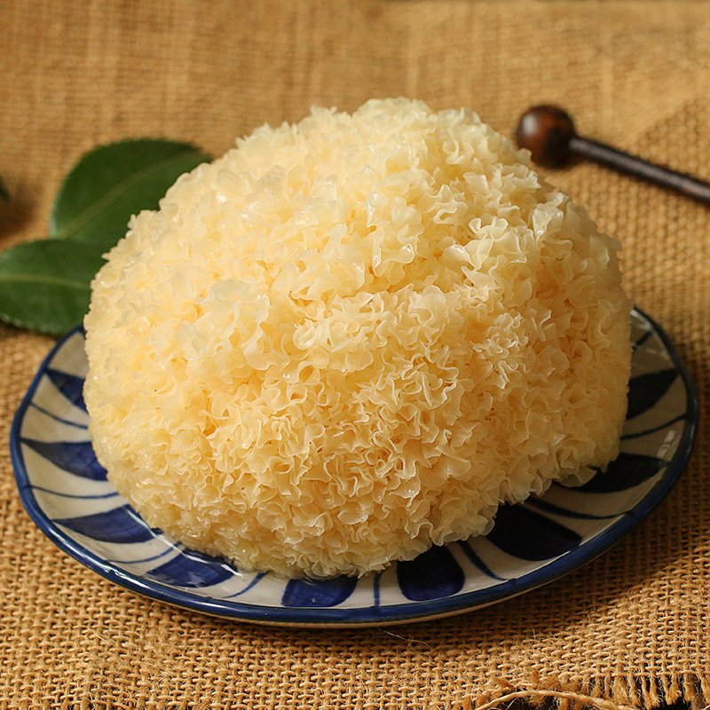 银耳 丑耳 雪耳本色无硫 椴木银耳雪耳胶多糯100g