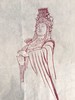朱砂红印妈祖宝相-雕版 商品缩略图1