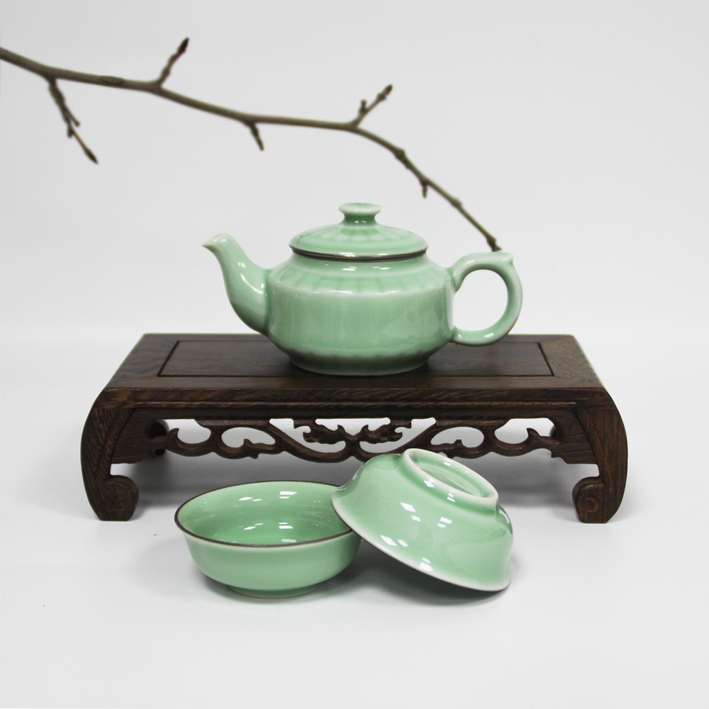 莲韵青瓷茶具 - 给你最美的