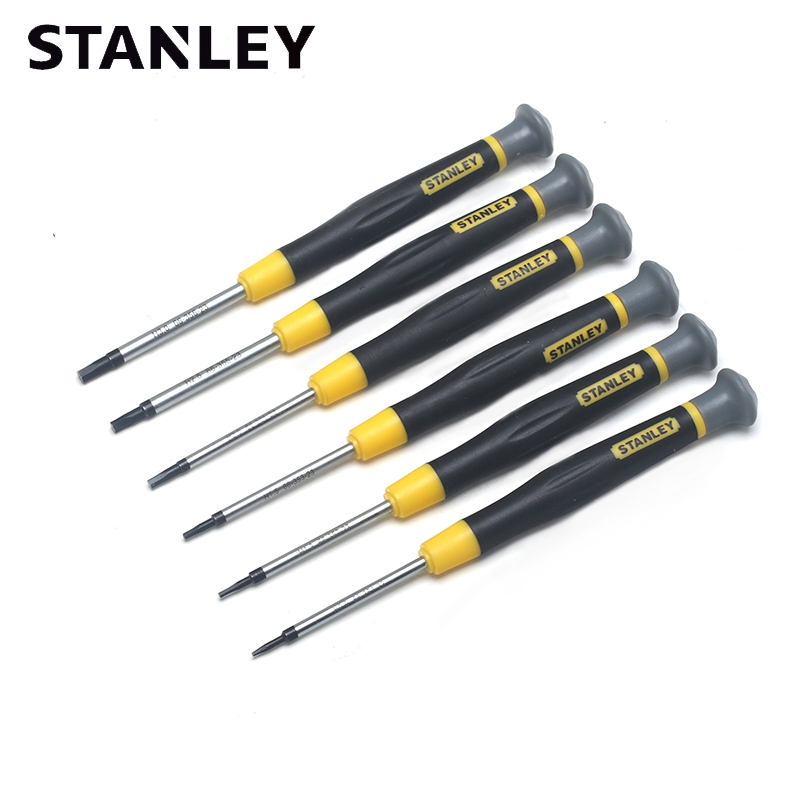 stanley史丹利6角微型螺丝批六角形螺丝刀钟表电脑维修h0.9-h3.