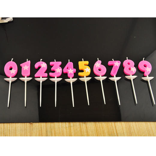数字蜡烛 生日蜡烛 商品图0