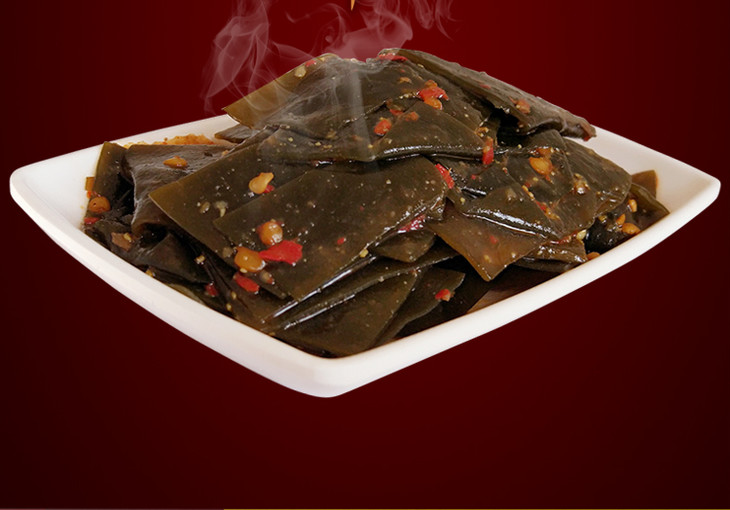 精武卤海带片35g*40袋香辣小吃休闲零食开袋即食海带丝下饭菜