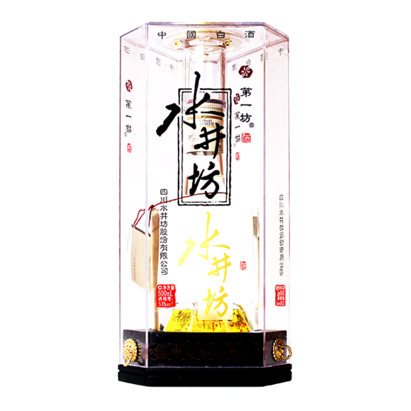 53度水井坊水晶装500ml 浓香型