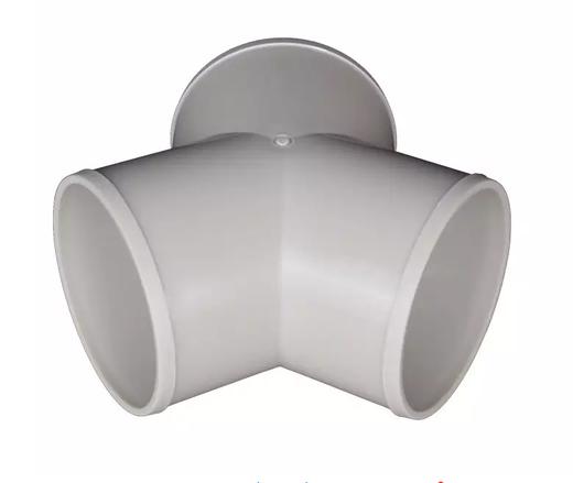 Φ100MM 塑料Y型三通 换气扇管道接口 PP塑料 商品代码82510 商品图0
