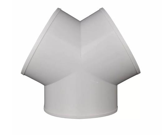 Φ150MM 塑料Y型三通 换气扇管道接口 PP塑料 商品代码82511 商品图1