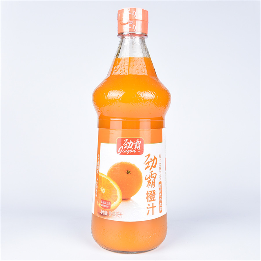 鸡汁| 橙汁 | 劲霸 橙汁 /件(840ml*12瓶)