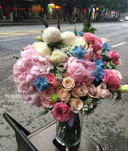 花酿丨玫瑰牡丹绣球混合花束（请提前预订～） 商品图5
