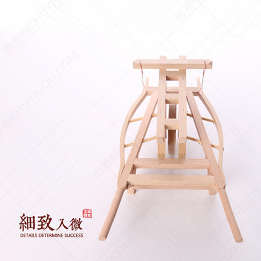 木质盛器【006】创意盛器 创意菜盘饰 创意推车餐具 商品图2