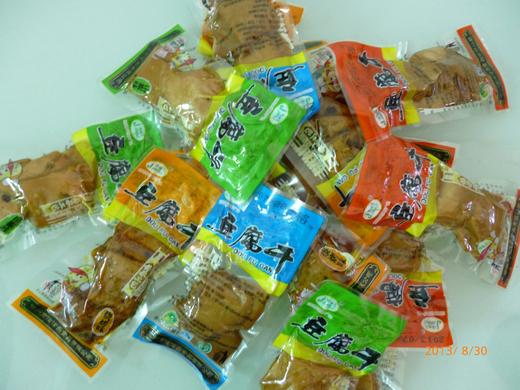 【常州馆】津津乐休闲豆干500g 商品图0