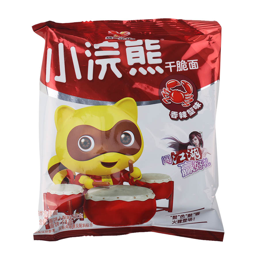 统一小浣熊干脆面香辣蟹味