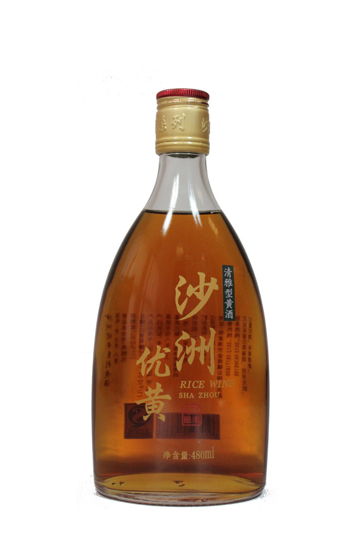沙洲优黄清雅型480ml8瓶整箱装