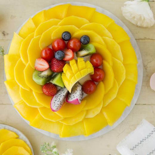 芒果公主蛋糕-2磅178元/3磅228元/4磅268元（高州） 商品图2