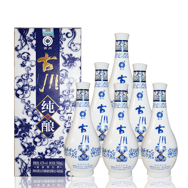 古川纯酿 42 500ml*6瓶整箱装